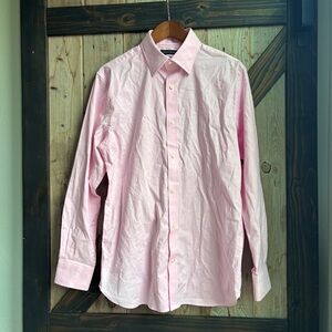 Banana Republic slim fit pink dress shirt size medium